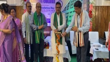 India News | Tripura Finance Minister Singha Roy Attends 2nd Anniversary of Agartala Govt Nursing College; Highlights Development Plans
