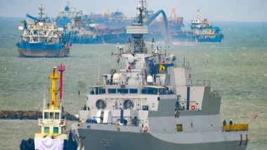 India News | Indian Naval Ships Visit Manila, Philippines, Strengthening Maritime Cooperation in South East Asia
