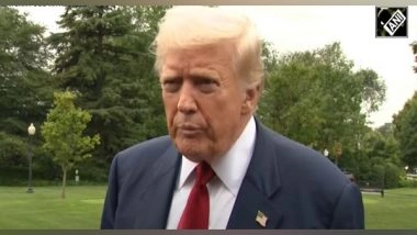 World News | Trump Says India Reportedly Halting Russian Oil Would Be 'a Good Step' as New Delhi Continues to Defend Energy Security