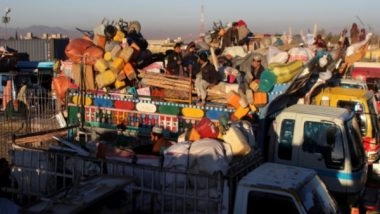 World News | Pakistan Renews Deportation Drive, Forces Thousands of Afghans to Border