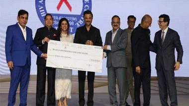 Business News | GJEPC Along with Anil Kapoor Donated Rs 75 Lakh to Best NGO RK HIV AIDS Research and Care Center