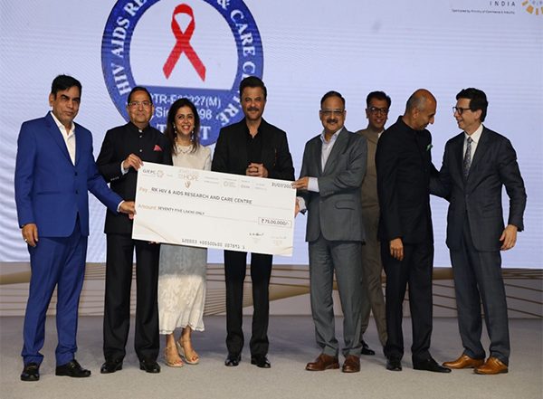 Business News | GJEPC Along with Anil Kapoor Donated Rs 75 Lakh to Best NGO RK HIV AIDS Research and Care Center