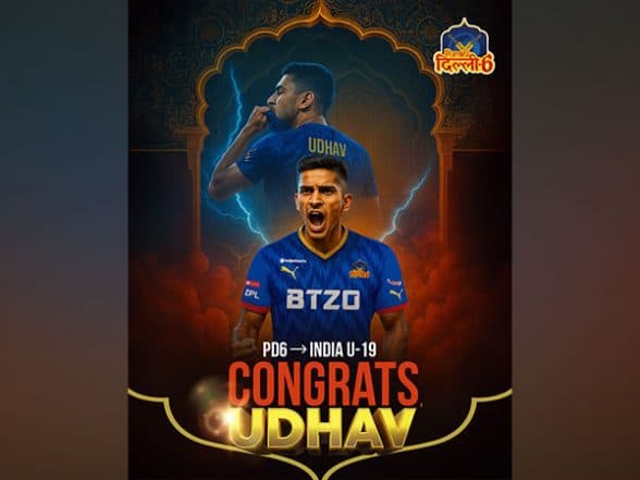 Sports News | Purani Dilli 6 Congratulate Udhav Mohan After Batter Earns India U-19 Call-up for Australia Tour