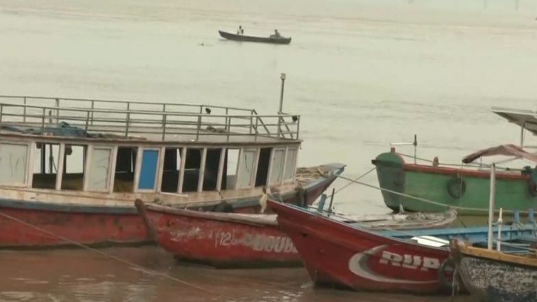 India News | UP: Ganga Swells to Danger Mark in Varanasi, Varuna Floods Trigger Evacuations
