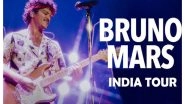 Business News | Bruno Mars To Headline First-Ever India Tour This November: A Landmark Moment For India's Global Music Scene