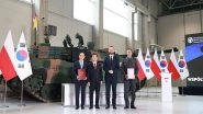 World News | Poland Signs USD 6.5 Billion Deal with South Korea for K2 Tanks