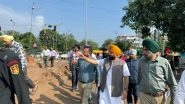 India News | Punjab Minister Hardeep Singh Mundia Reviews Ongoing Storm Waterline Project in Mohali