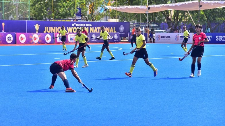 Sports News | Delhi,  Kerala Secure Wins at 15th Hockey India Junior Women National Championship