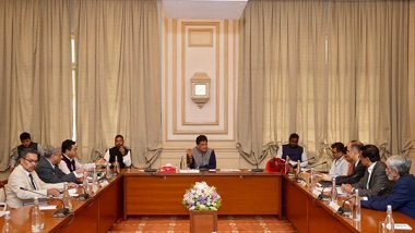 Business News | Piyush Goyal Meets Steel, Engineering Sector Leaders to Boost Competitiveness and Global Role