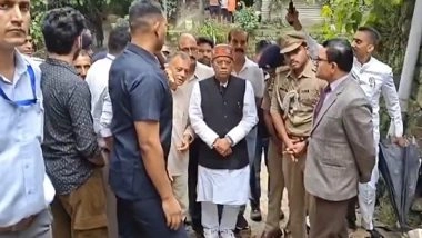 India News | Himachal Pradesh Governor Visits Disaster-affected Areas in Mandi; Assures All Possible Support