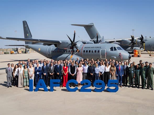 World News | India Receives Last of Airbus C-295 Military Transport Aircraft from Spain