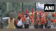India News | Uttar Pradesh: Moradabad Implements Traffic Diversions, Boosts Security Ahead of Final Sawan Monday Kanwar Yatra Rush
