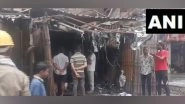 India News | Jharkhand: Fire Breaks out at Shops in Ranchi's Sahajanand Chowk, Doused