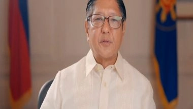 World News | Philippines President to Visit India from August 4-8, Set to Hold Talks with PM Modi, Murmu