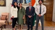 World News | Indian Envoy Kwatra Meets US Intelligence Chief Gabbard; Discusses Matters of Mutual Interest