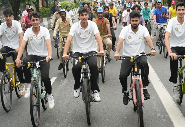 Sports News | With Aim of Obesity, Pollution-free Nation, 34th Edition of Fit India Sundays on Cycle Organised