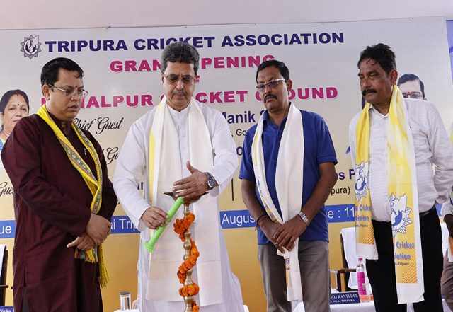 India News | Tripura's First International Cricket Stadium to Be Ready by December: CM Saha