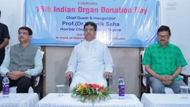 India News | One Organ Donor Can Save Up to Nine Lives: Tripura CM Saha