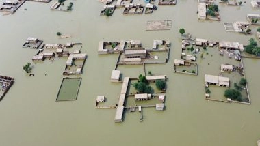 World News | At Least 299 Dead Including 140 Children in Pakistan Floods