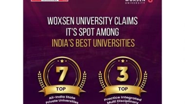 Business News | Woxsen University Claims Its Spot Among India's Best Universities in Outlook-ICARE Rankings 2025
