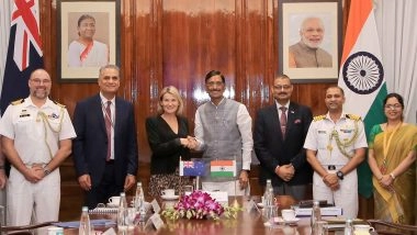 World News | India, New Zealand Reaffirm Strong Defence Ties, Commitment to Deepen Cooperation