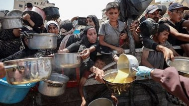 World News | UN Human Rights Chief Condemns Starvation in Gaza as 'affront to Our Collective Humanity'