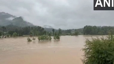 India News | Himachal: Heavy Rain Batters Kullu-Mandi, Rivers in Spate; Chandigarh-Manali Highway Blocked at Multiple Points