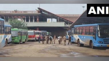 India News | Commuters Stranded as Karnataka Transport Workers Launch Statewide Strike