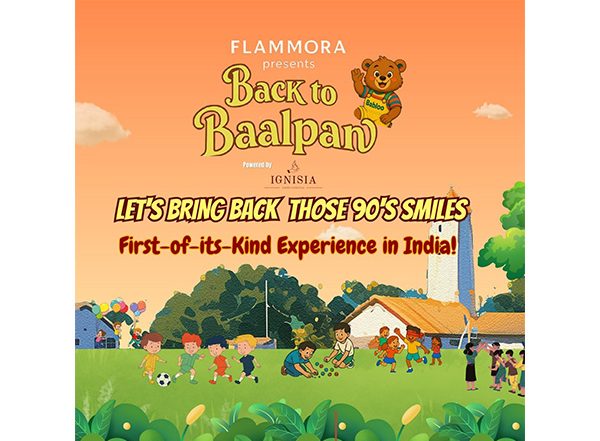 Business News | Flammora Presents: BACK TO BAALPAN - India's First 90s-Themed Family Carnival for Children and Families