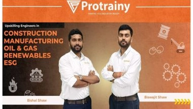Business News | Protrainy Raises Seed Funding from IIMA Ventures and Prominent Indian & US Angels to Upskill India's Core Engineers