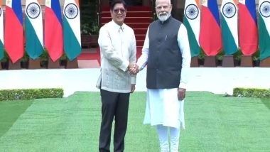 World News | Philippines President Holds Talks with PM Modi at Hyderabad House