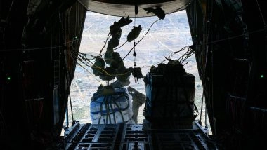 World News | Canada Conducts First Humanitarian Airdrop in Gaza