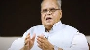 India News | Arvind Kejriwal Mourns Demise of Former Governor Satyapal Malik