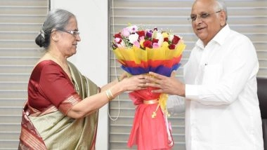 India News | UCC Committee Chairperson Ranjana Desai Pays Courtesy Visit to Gujarat CM Bhupendra Patel