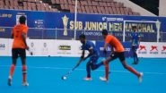 Sports News | Quarter-Final Results: 15th Hockey India Sub Junior Men National Championship 2025