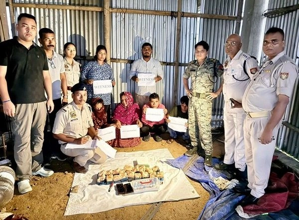 India News | Assam: 20,000 Yaba Tablets, 216g Heroin Seized in Cachar; 5 Held