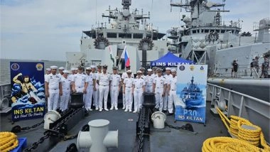 India News | Indian Navy's Eastern Fleet Ships on Operational Deployment in South East Asia Conclude Port Call at Manila