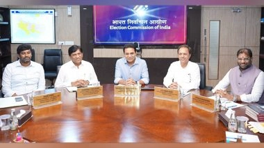 India News | BRS Delegation Meets Election Commission in Delhi, Seeks Key Electoral Reforms and Safeguards