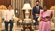India News | India Considers Philippines a Key Partner in Its Act East Policy, Vision Mahasagar, and Indo-Pacific Vision: President Droupadi Murmu