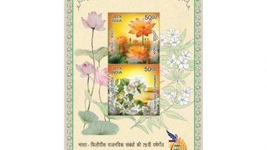 World News | Philippines, India Launch Commemorative Stamps on 75th Anniversary of Establishment of Diplomatic Ties