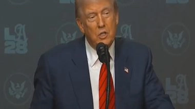 World News | Stopped 5 Wars in Last 5 Months, Including India-Pakistan: Trump Repeats Claim Within 20 Days