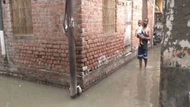India News | UP: Varanasi Residential Areas Flooded as Ganga Rises Amid Heavy Rainfall