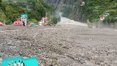 India News | HP: Flash Flood Washes Away Trekking Route in Kinnaur, ITBP Rescues 413 Pilgrims; Rescue Ops Ongoing with NDRF