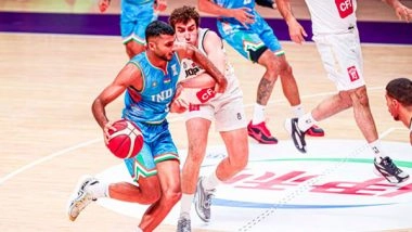 Sports News | India Go Down to Jordan in FIBA Asia Cup Opener After Overtime Thriller