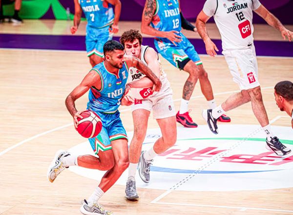 Sports News | India Go Down to Jordan in FIBA Asia Cup Opener After Overtime Thriller