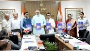 India News | Union Minister Giriraj Singh Launches Book on Carbon Assessment in Indian Handloom Sector