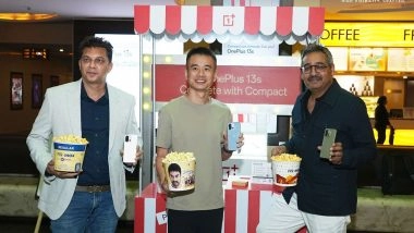 Business News | OnePlus 13S Takes Centre Stage with Disruptive Cinema-First Campaign at PVR INOX