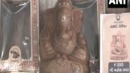 India News | Gujarat: Ahmedabad Municipal Corporation Promotes Usage of Eco-friendly Ganesha Idols Made of Cow Dung and Clay