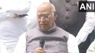 India News | Congress Chief Kharge Writes to Rajya Sabha Dy Chairman, Urges for Discussion on Bihar SIR