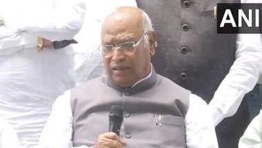 India News | Congress Chief Kharge Writes to Rajya Sabha Dy Chairman, Urges for Discussion on Bihar SIR